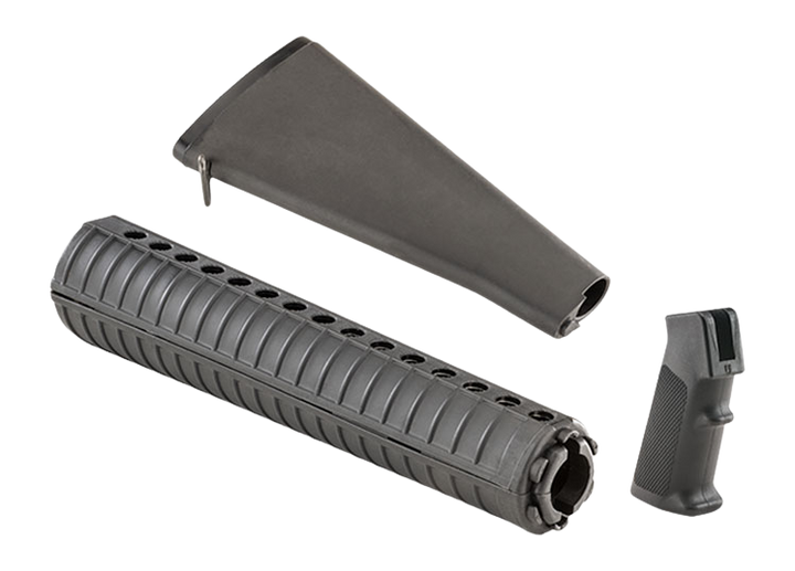 Luth-AR FK-A2 Complete A2 Rifle Furniture Kit Black