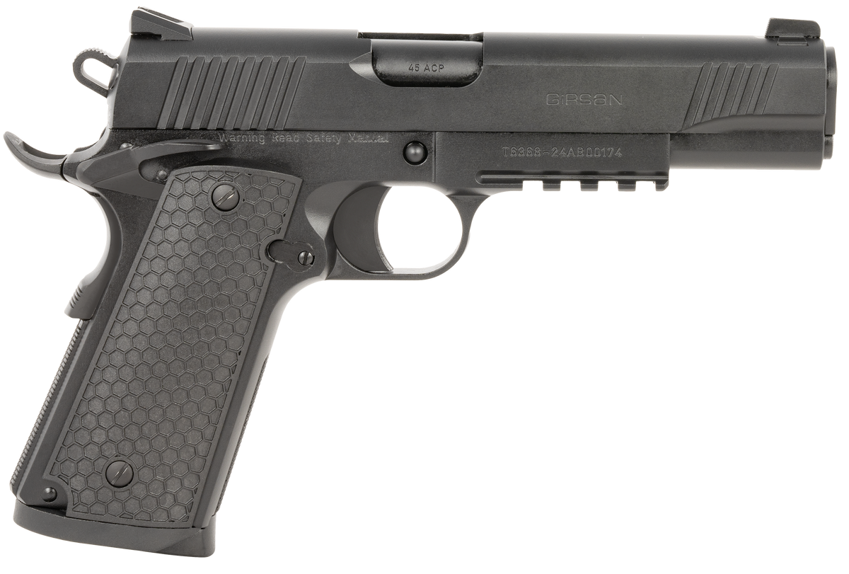 EAA Girsan MC1911 S Untouchable 45 ACP 5" 8+1 Semi-Auto Pistol