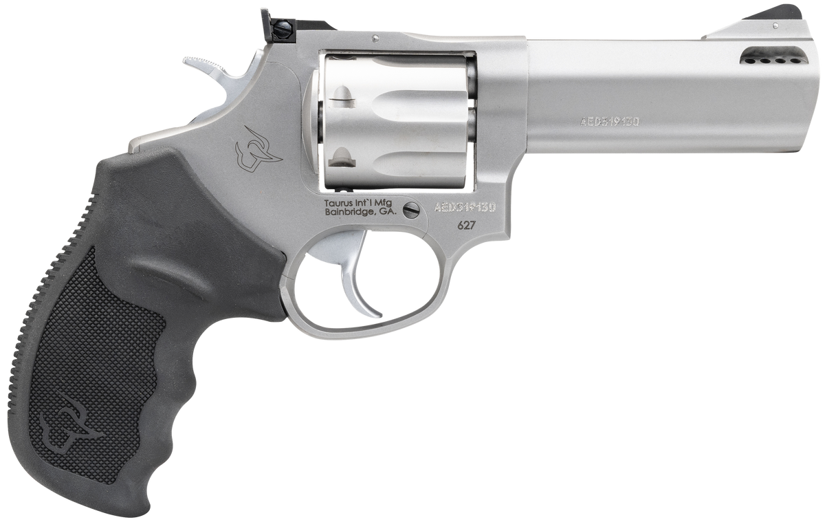 Taurus 627 Tracker 357 Mag/38 Special +P 4 in 7-Shot DA/SA Medium Frame Revolver - Matte Stainless
