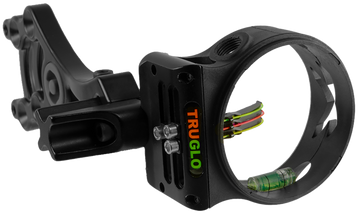 TruGlo Storm G2 3-Pin Bow Sight .019" Black with LED Light