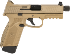 FN 545 Tactical 45 ACP 4.71" 10+1 Semi-Auto Pistol - FDE Optic Cut Slide
