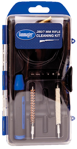 DAC GunMaster GM7LR .270/7mm/.280 12-Piece Rifle Cleaning Kit Black/Blue