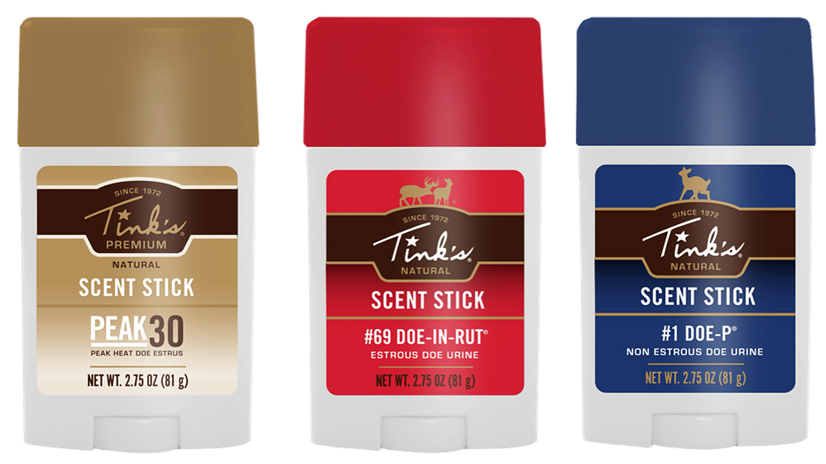 Tinks Deer Scent Stick 3-Pack 2.75 oz