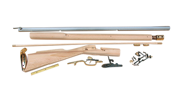 Traditions Kentucky Rifle Kit 50 Cal 33.50" Blued Percussion Sidelock Hardwood