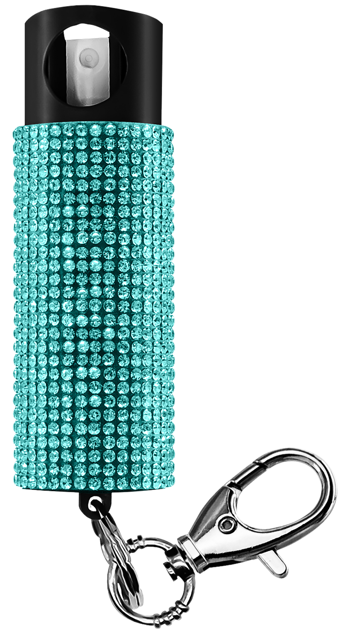 Skyline USA Bling-It-On Pepper Spray 0.50oz 18% OC UV Dye Teal w/ Keychain
