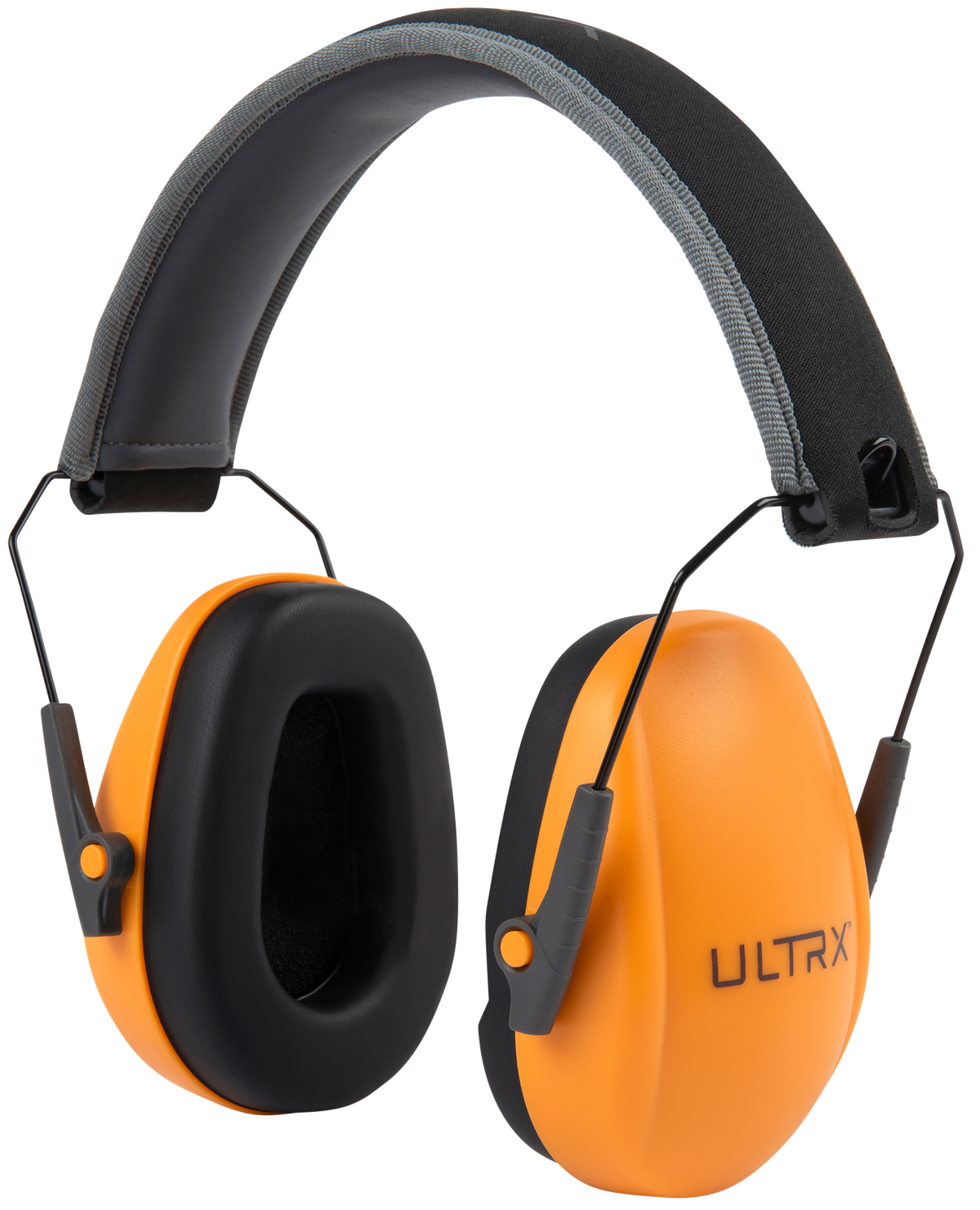 Allen 4172 Passive Slim Profile Over the Head Orange Youth Ear Muffs