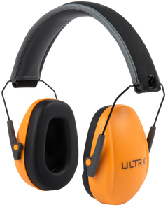 Allen 4172 Passive Slim Profile Over the Head Orange Youth Ear Muffs