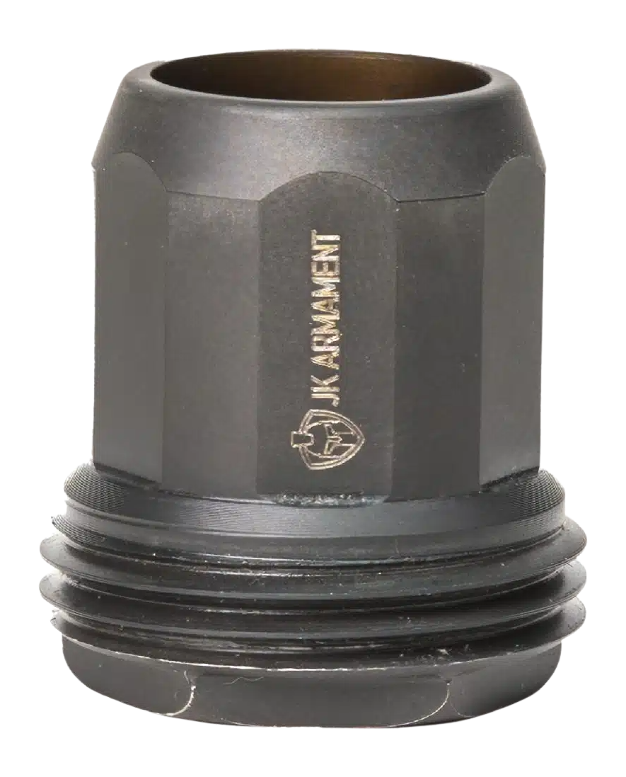 JK Armament Bald Eagle 195 12 Gauge Over Barrel Muzzle Device - Blank - Stainless Steel