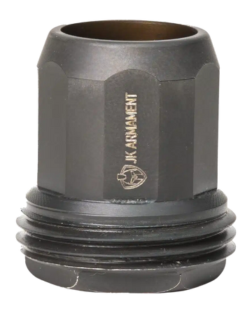 JK Armament Bald Eagle 195 12 Gauge Over Barrel Muzzle Device - Blank - Stainless Steel