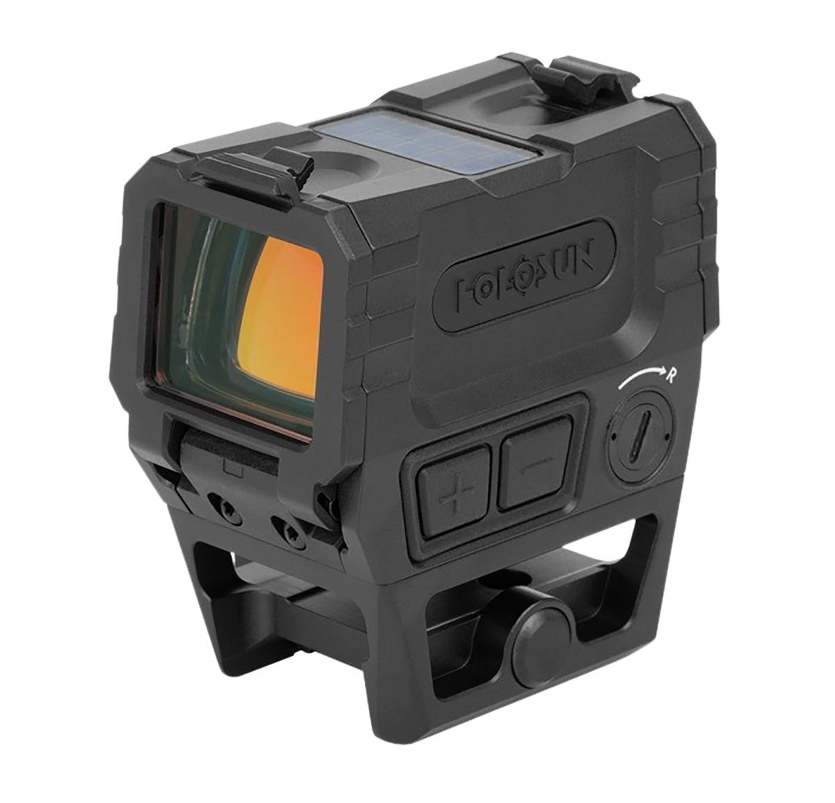 Holosun AEMS Pro X2 1x 2 MOA Red Dot/65 MOA Circle Enclosed Sight - Black