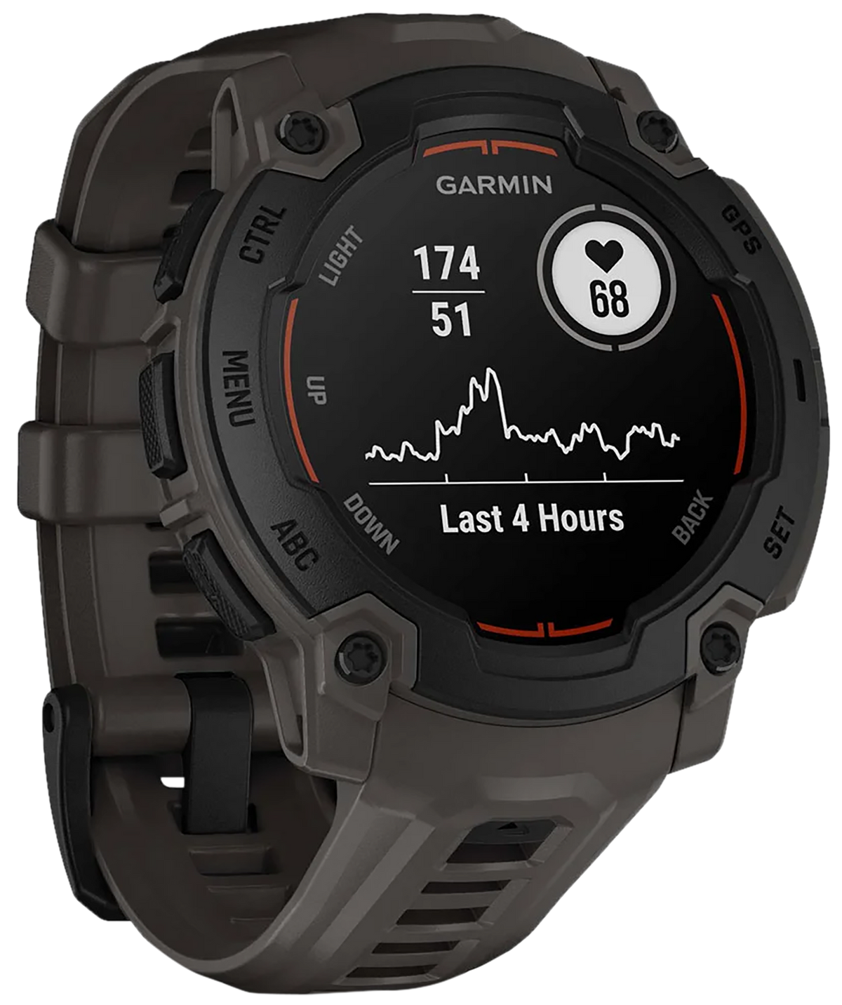 Garmin Instinct E 45mm GPS Smartwatch - Black/Charcoal
