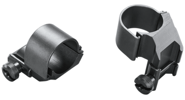 Weaver Mounts 49045 Detachable Top Mount Dual Extension Rings 1" High Matte Black