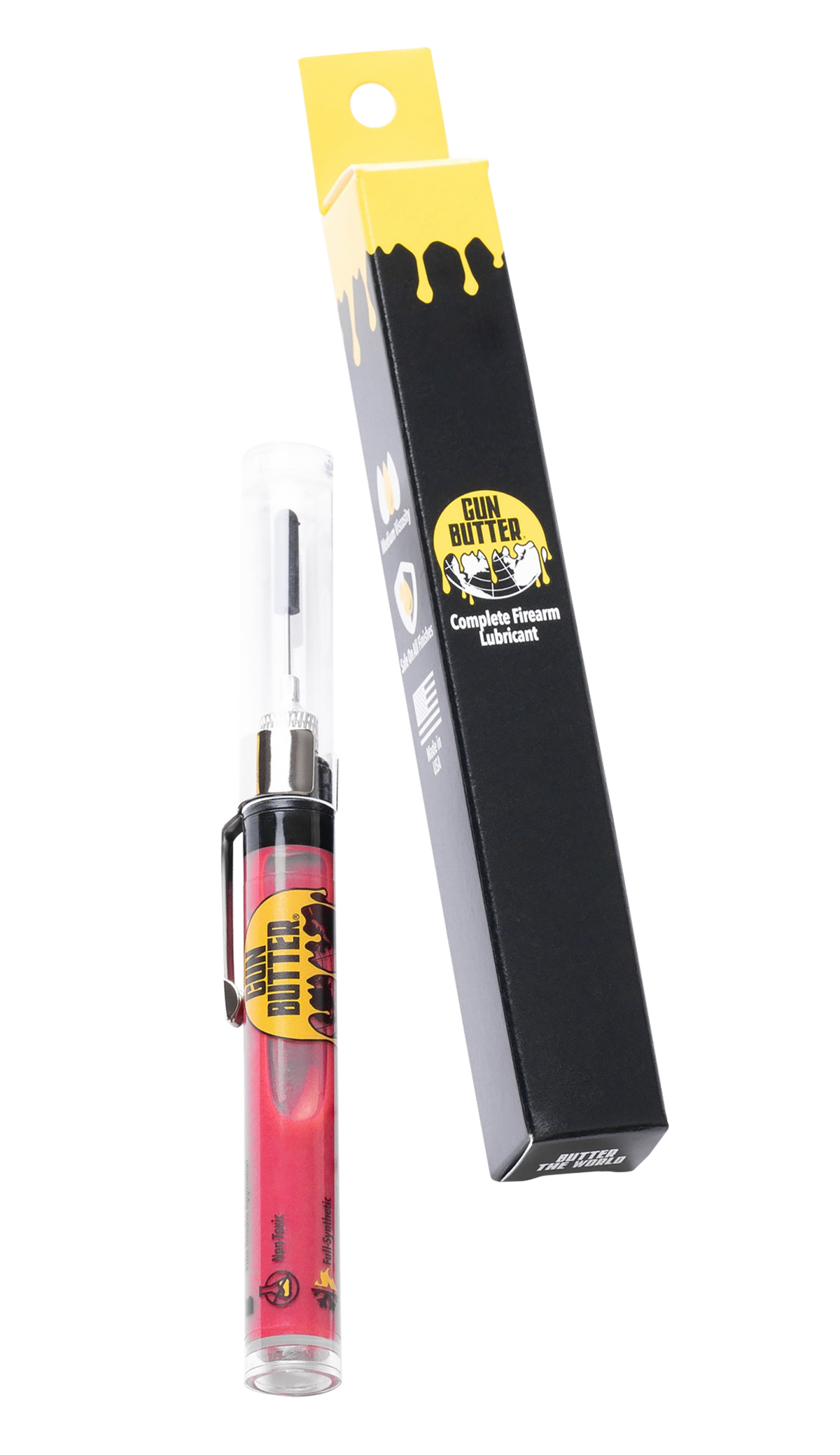 Gun Butter Pen Oiler 1/4oz Synthetic Needle Tip Lubricant