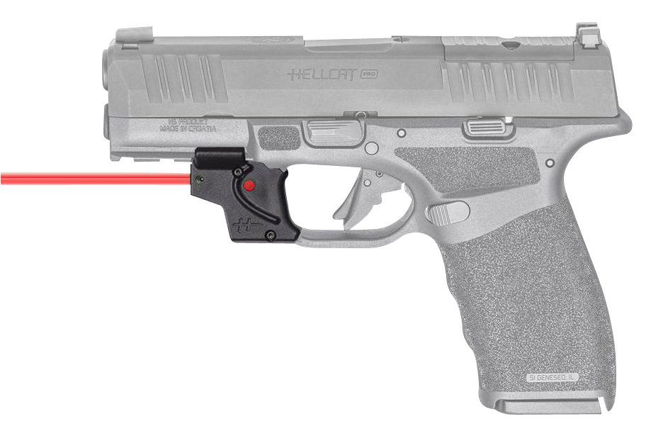 Viridian E-Series Red Laser Sight for Springfield Hellcat Pro Trigger Guard Mount Black