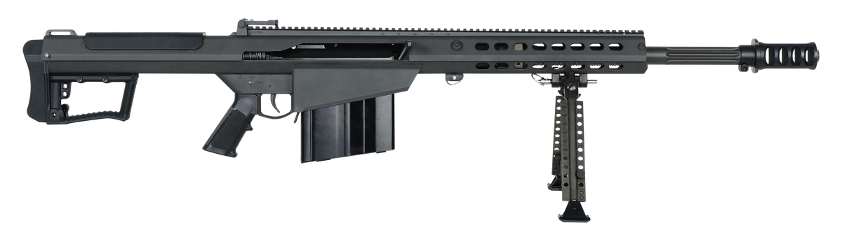 Barrett M107A1 50 BMG 20" 10+1 Semi-Auto Rifle - Black Cerakote