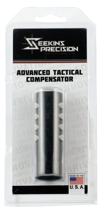 Seekins Precision ATC Muzzle Brake 7.62x51mm NATO, 308 Win 5/8x24 Black Melonite 416R Stainless AR-10