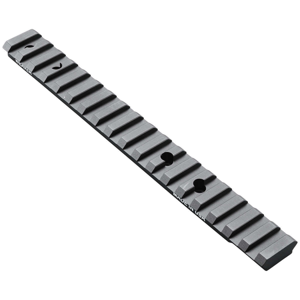 Weaver Mounts 99470 Extended Multi-Slot Base Black Anodized Aluminum - Tikka T3x Long Action