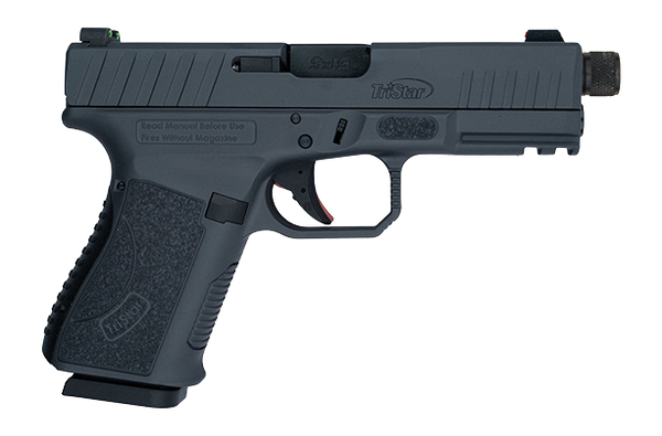 TriStar Apoc Pro 9mm Luger 4.50" 15+1 Semi-Auto Pistol - Sniper Gray Cerakote