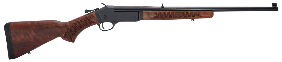 Henry H015Y243 Single Shot Youth 243 Win 22" 1-Rd Break-Open Rifle
