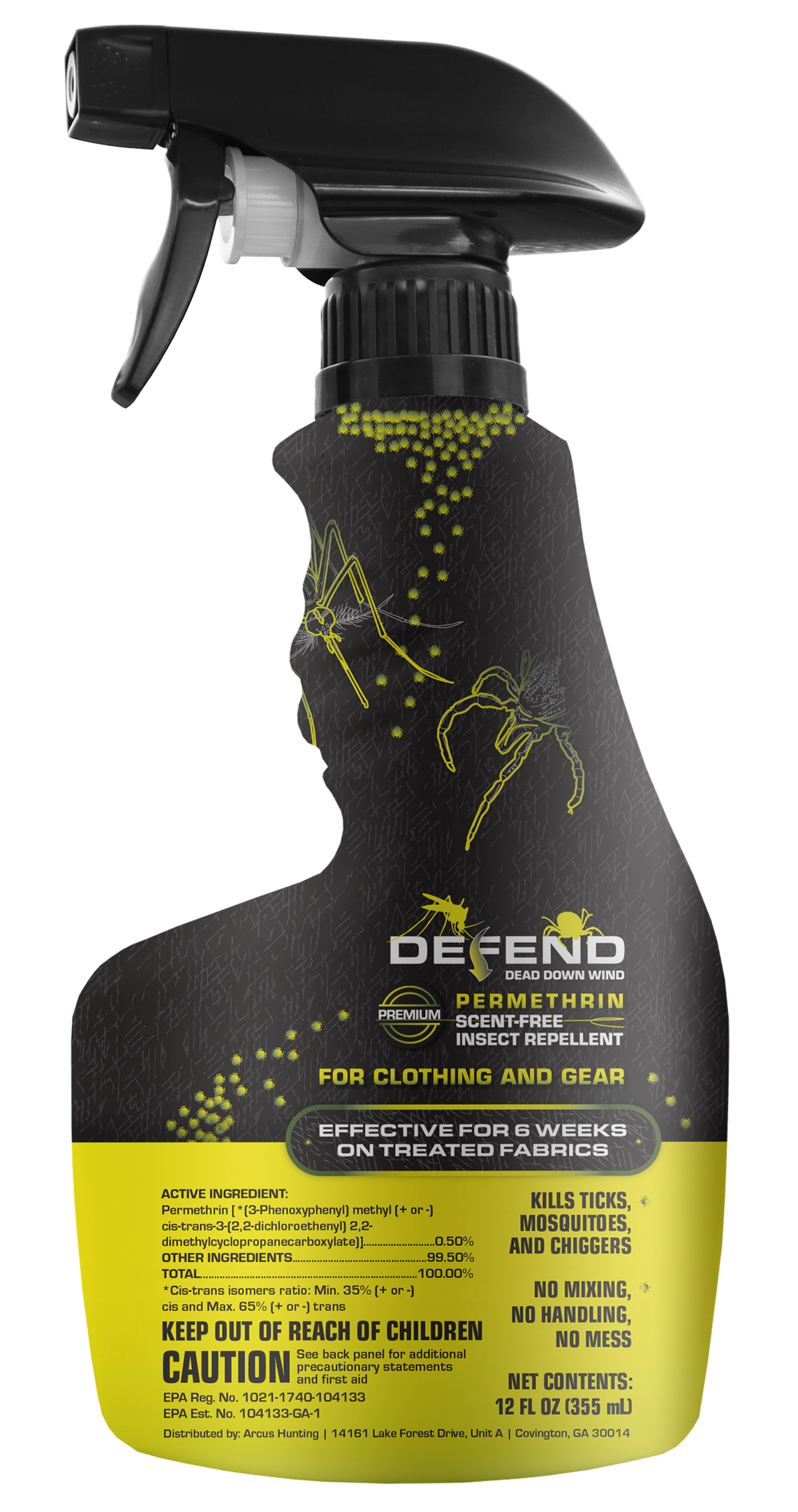 Dead Down Wind Defend Permethrin Clothing Spray 12oz