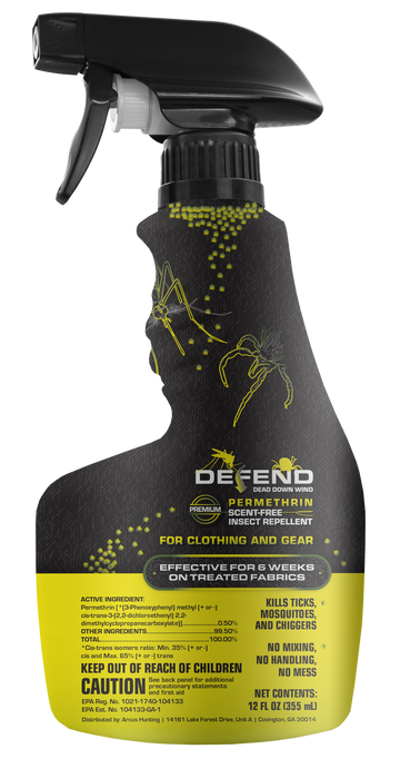 Dead Down Wind Defend Permethrin Clothing Spray 12oz