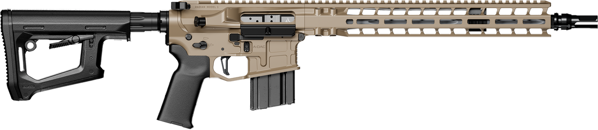 Radian Weapons Model 1 6mm ARC 14.5" 20+1 Semi-Auto Rifle - Flat Dark Earth