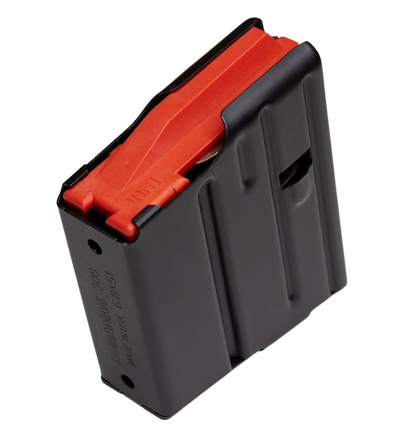 C Products Defense Inc DURAMAG 308/6.8x51mm 10rd Steel Black AR-10 Magazine