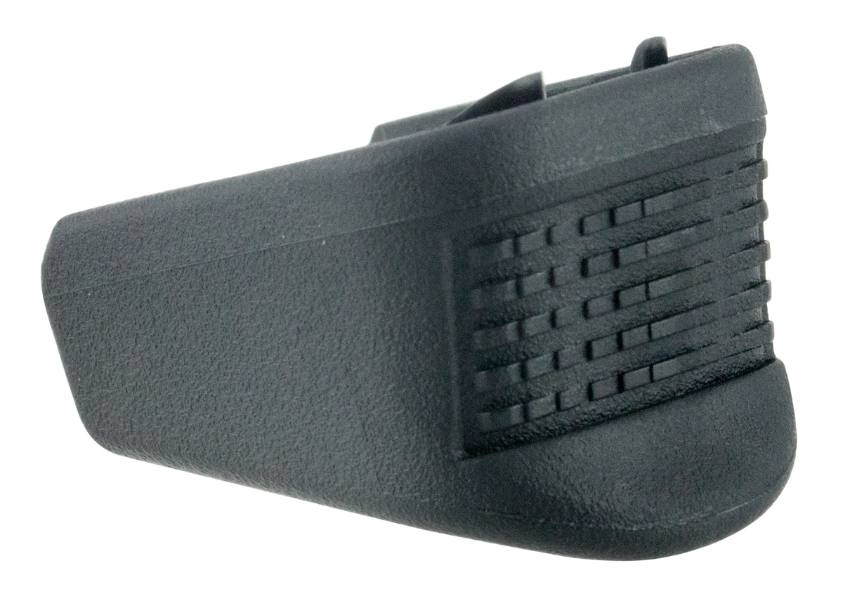 Pearce Grip PGGP Plus Magazine Extension 9mm Luger +2-Rd for Glock Mid/Full Size - Black Polymer