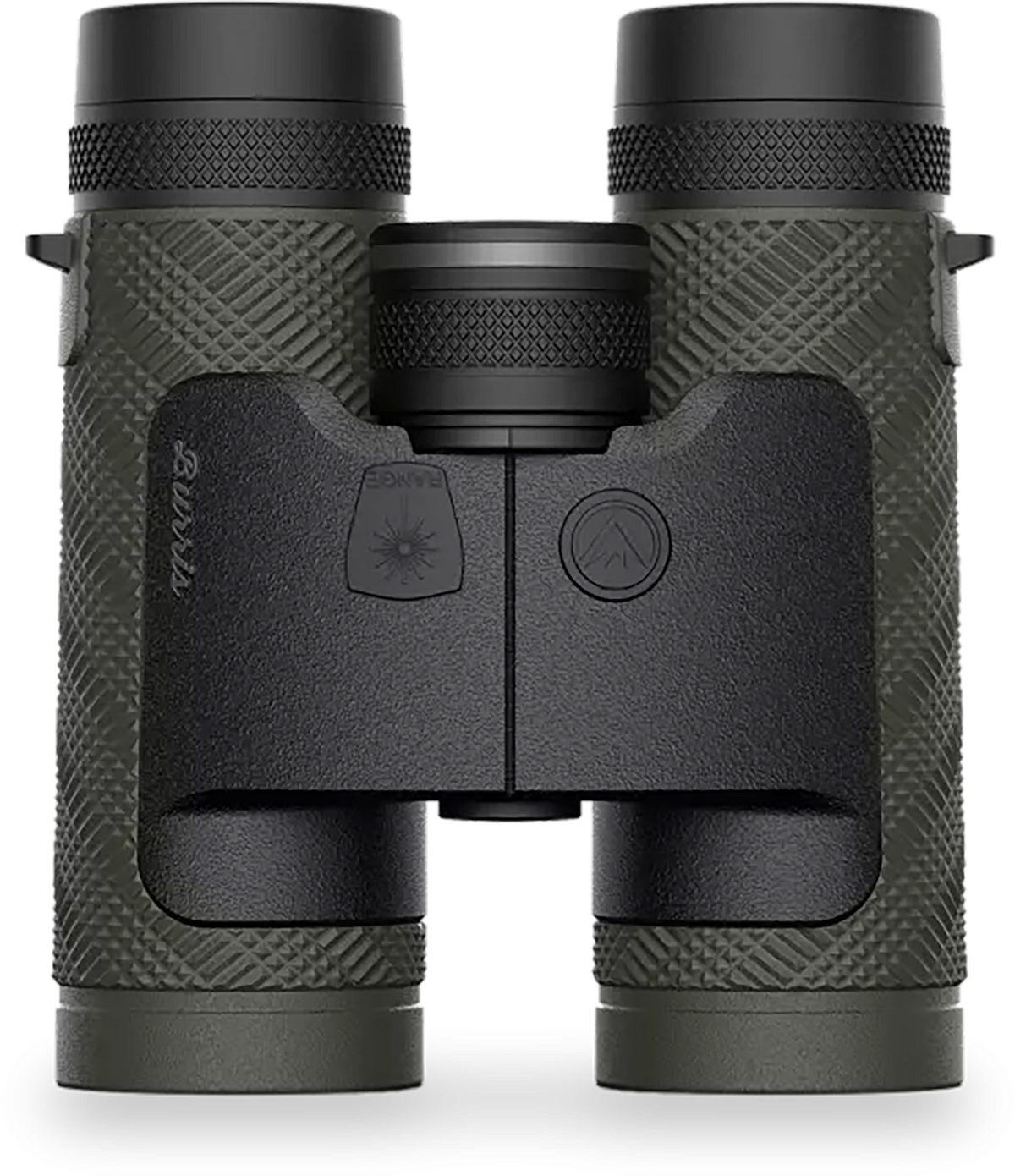 Burris Signature LRF 10x42mm Rangefinding Binoculars - Gray/Green Rubber Armor
