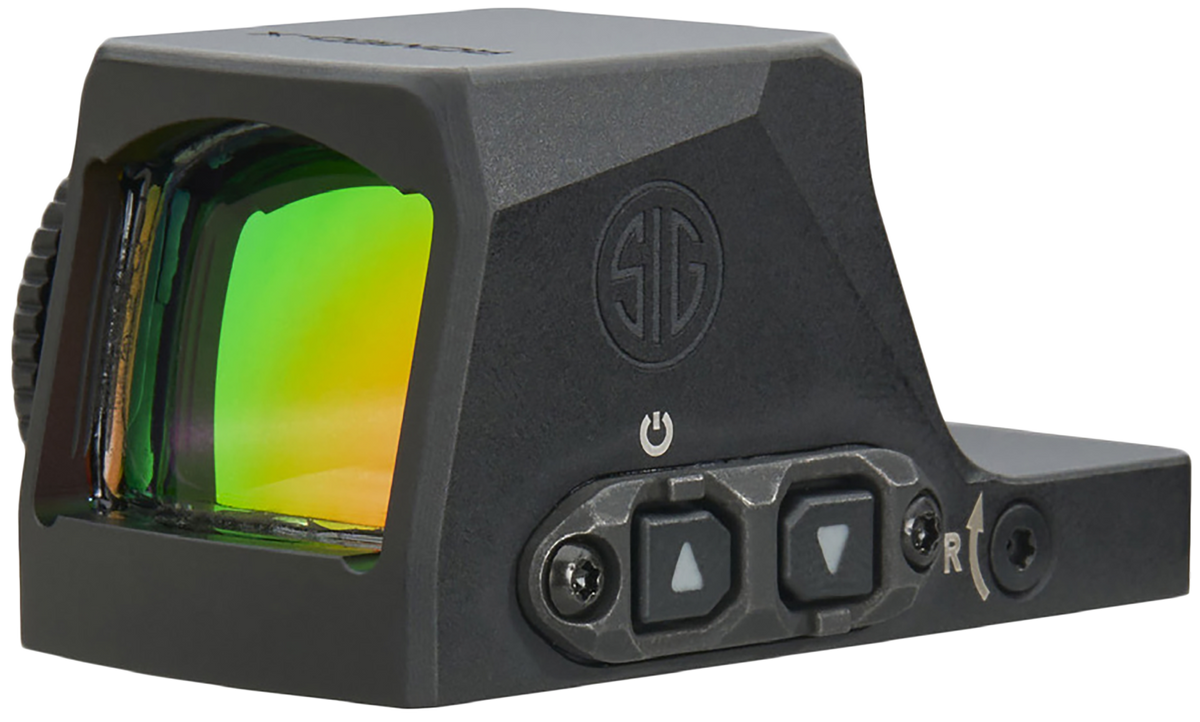 Sig Sauer Electro-Optics Romeo-X Enclosed Pro 1x 24mm 2 MOA Dot / 32 MOA Circle Red Dot Sight - Black