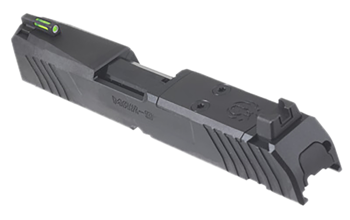Ruger 90750 Max-9 Long Slide Assembly 4 in Black Oxide Optics-Ready