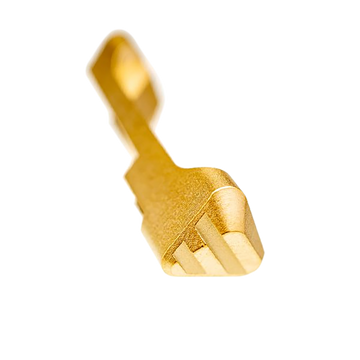 Tyrant CNC Extended Magazine Release Sig P320 - Gold Steel
