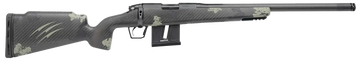 Fierce Firearms Carbon Razor 22 LR 18" 10+1 Bolt-Action Rifle - Black Cerakote / Forest Camo