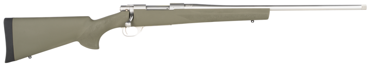 Howa M1500 Hogue 308 Win 22" 5+1 Bolt Action Rifle - Stainless Threaded Barrel - OD Green Stock
