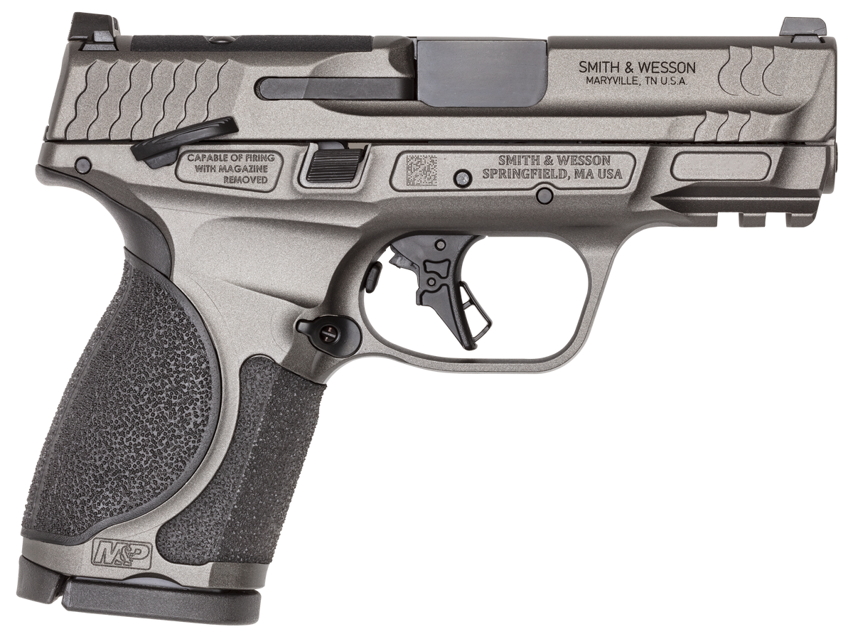 Smith & Wesson M&P9 M2.0 Metal Compact 9mm Luger 3.6" 10+1 Striker-Fired Pistol - Thumb Safety