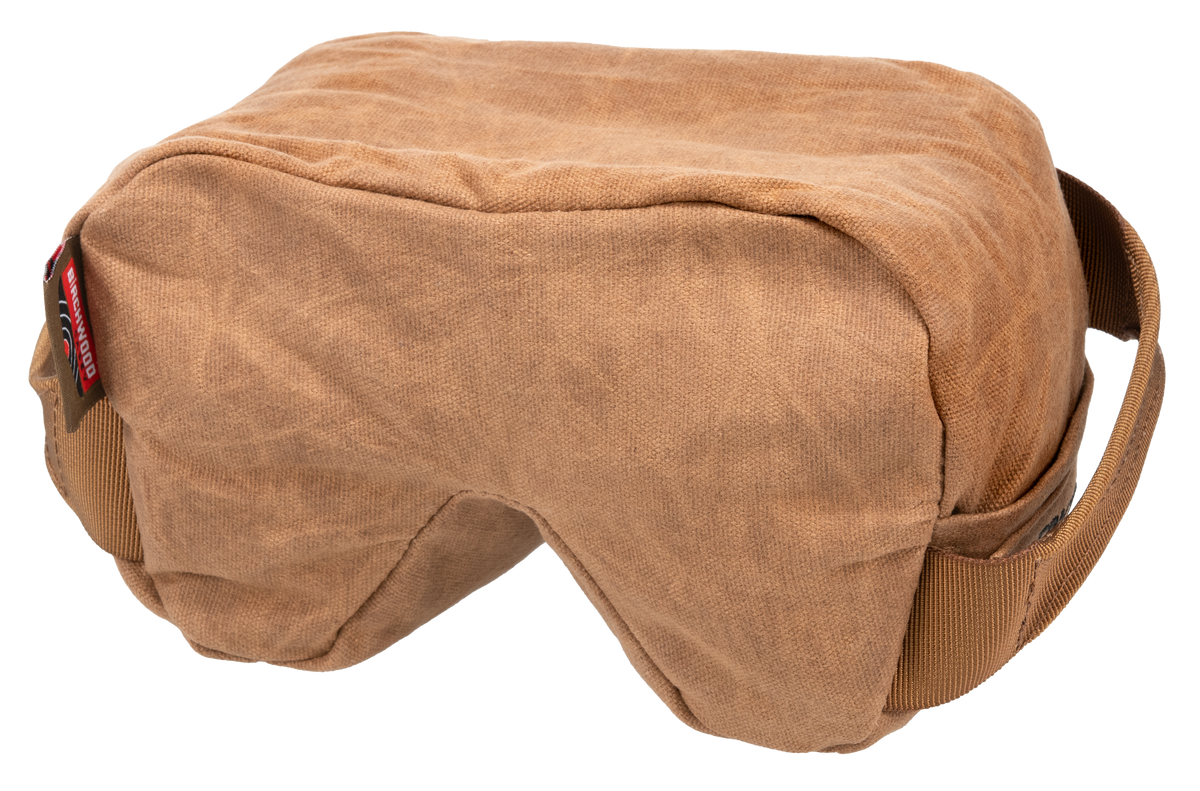 Birchwood Casey Steady-Shot Foxtrot Bag Ultralight 8"x5"x5" Waxed Canvas - Tan