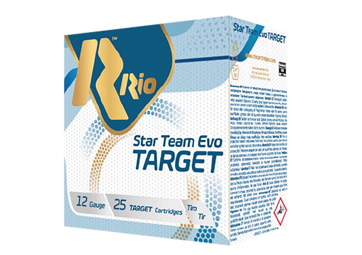 Rio Ammunition Star Team EVO Target 12 Gauge 2.75" 7/8 oz #7.5 Shot - Box or Case