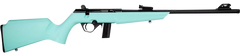 Rossi RB22 Compact 22 LR 16" 10+1 Bolt Action Rifle - Cyan Monte Carlo Stock