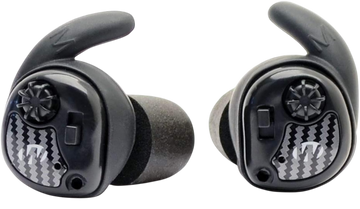 Walkers Game Ear Isolator Electronic Ear Buds 25 dB In-Ear Matte Black