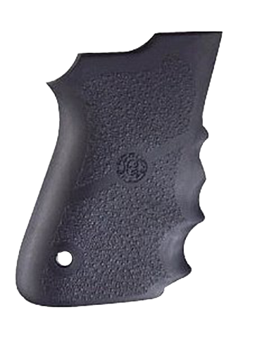 Hogue 69000 Rubber Grip with Finger Grooves Black for S&W 6906, Shorty 40, 4013 TSW