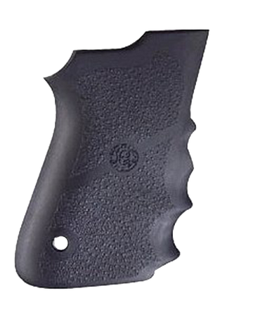 Hogue 69000 Rubber Grip with Finger Grooves Black for S&W 6906, Shorty 40, 4013 TSW