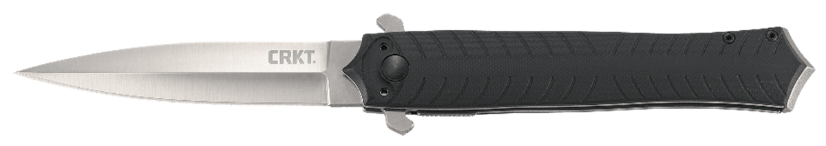 Columbia River 2265 Xolotl 3.64" Folding Spear Point Plain Satin 4116 SS Black G10 Knife