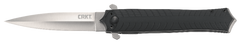 Columbia River 2265 Xolotl 3.64" Folding Spear Point Plain Satin 4116 SS Black G10 Knife