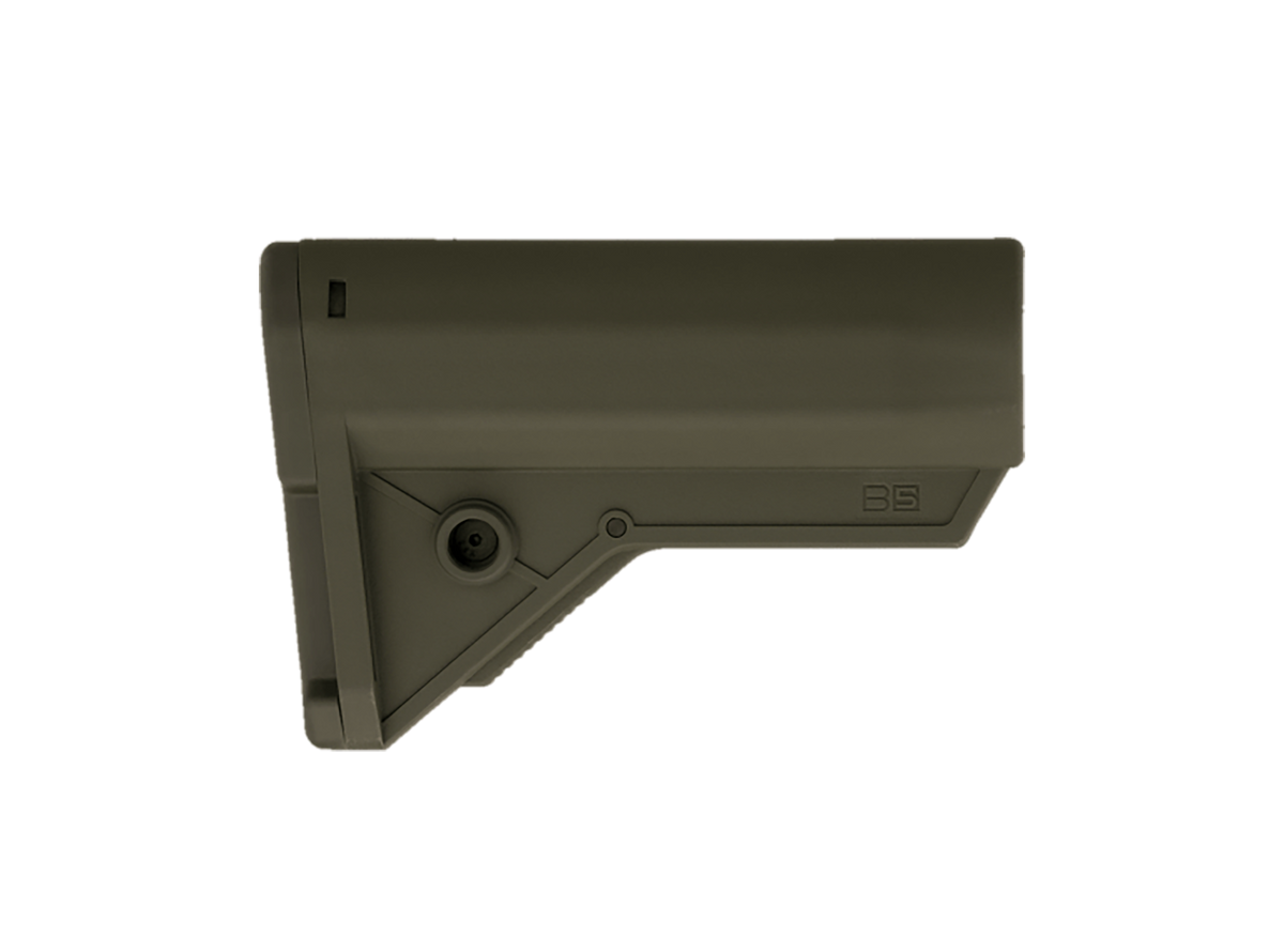B5 Systems Sierra K AR-Platform Compact Collapsible Stock - OD Green - Sierra K Extension Kit Required