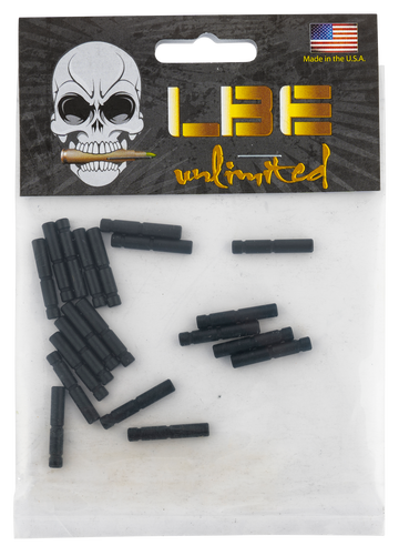 LBE Unlimited ARHTPN20K Hammer/Trigger Pin 20-Pack 4140 Steel Black AR-15