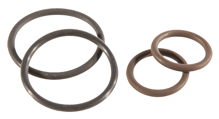 SilencerCo AC87 Delta O-Ring Pack 22 Sparrow Rubber Black 4 Per Pack