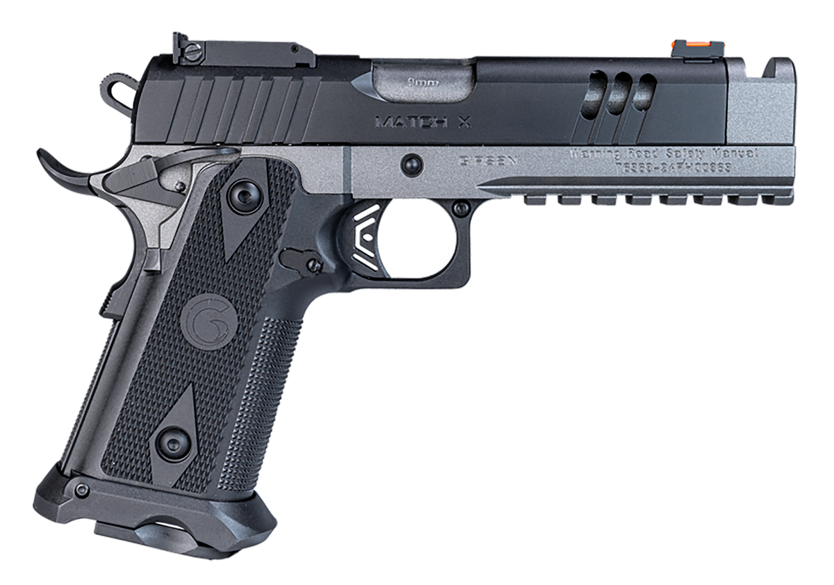 EAA Witness2311 Match X 9mm Luger 5" 17/20+1 Semi-Auto Pistol - Tungsten