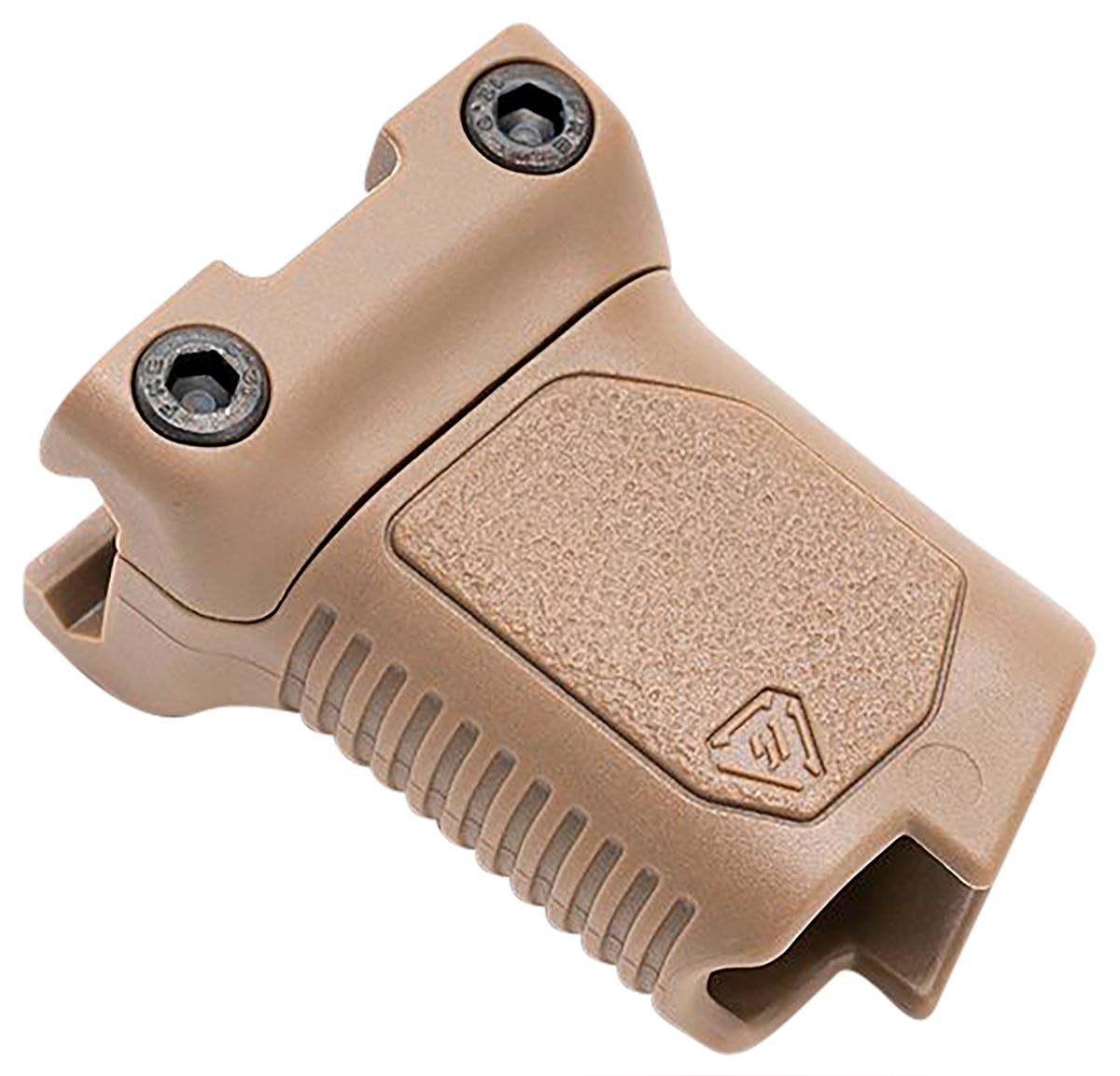 Strike Industries Angled Vertical Grip Short Flat Dark Earth Polymer w/ Cable Management