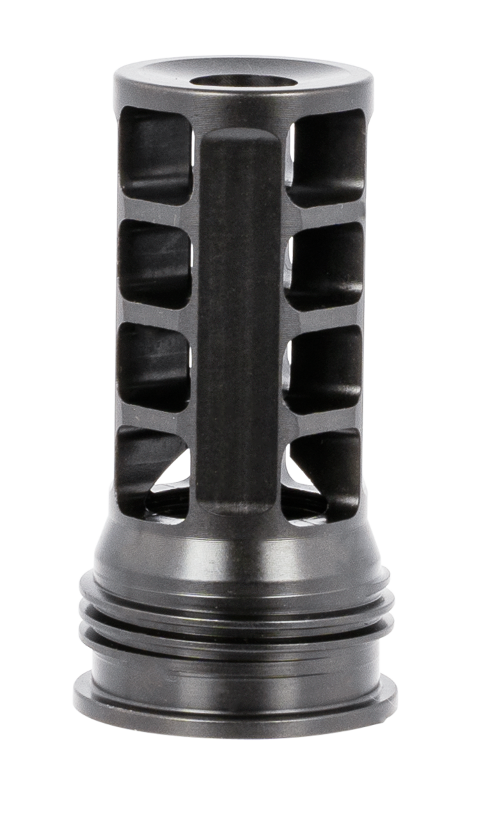 Huxwrx QD 338 Muzzle Brake .338 Cal 3/4x24 Black 2.30" AR-Platform
