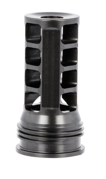 Huxwrx QD 338 Muzzle Brake .338 Cal 3/4x24 Black 2.30" AR-Platform